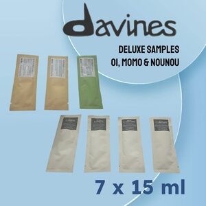 🆕 *NEW* DAVINES | 7x 15 ml | Deluxe samples pack - OI, MOMO & NOUNOU Lines